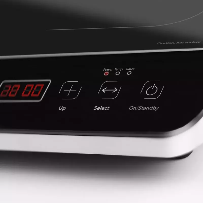 Inductiekookplaat Caso Touch 2000 — enkele kookzone, touchbediening