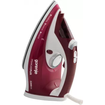 Gorenje SIH2200RBC Strijkijzer met stoom Keramische zool 2200 W Rood