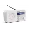 Sharp DR-P420(WH) Tokyo Draagbare digitale radio, Draagbaar, Digitaal, DAB, DAB+, FM, Auto-scan, Auto-tuning, 2 W, AAC