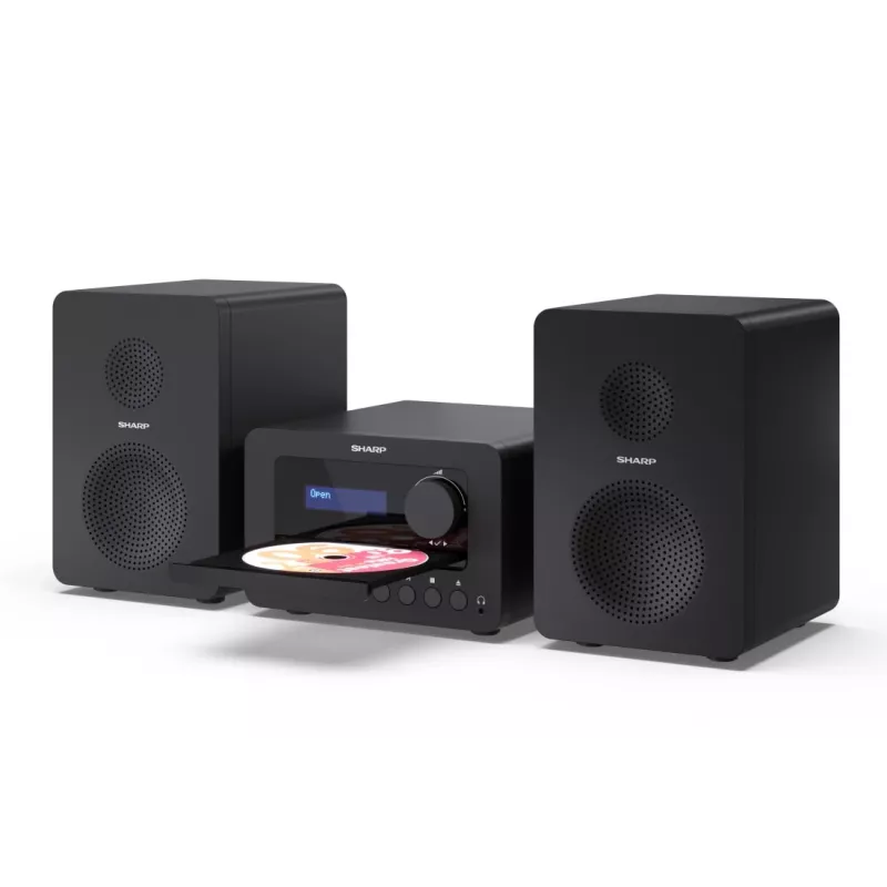 Sharp TOKYO DAB+ HI-FI Micro Systeem Home-audio-microsysteem 40 W Zwart
