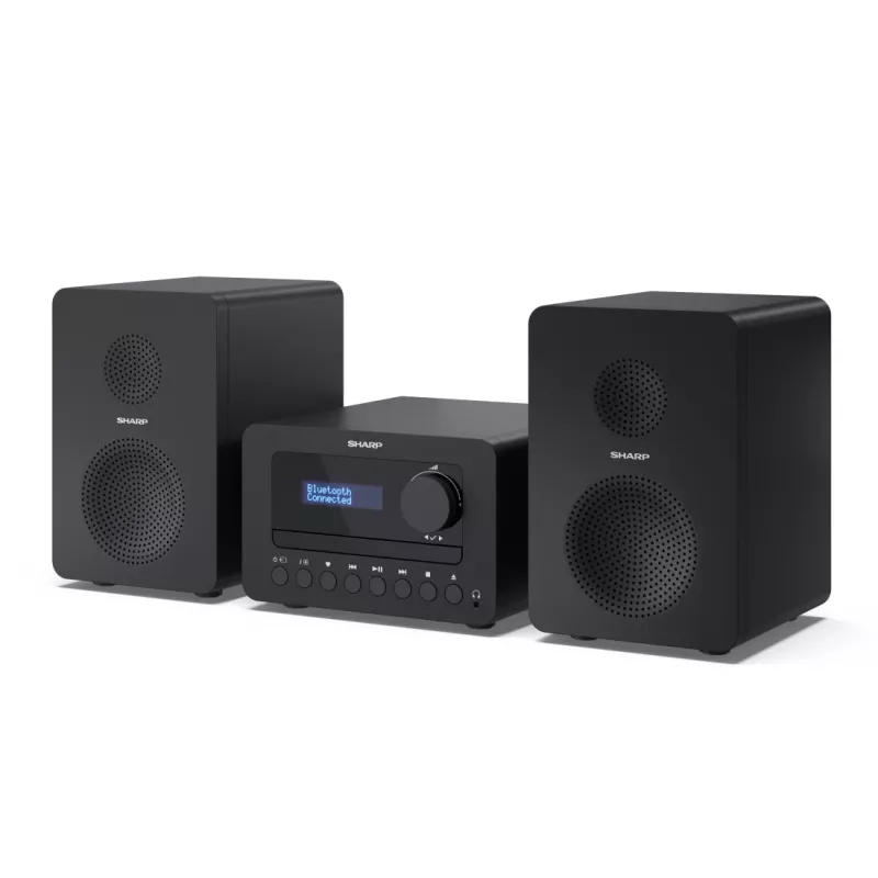 Sharp TOKYO DAB+ HI-FI Micro Systeem Home-audio-microsysteem 40 W Zwart