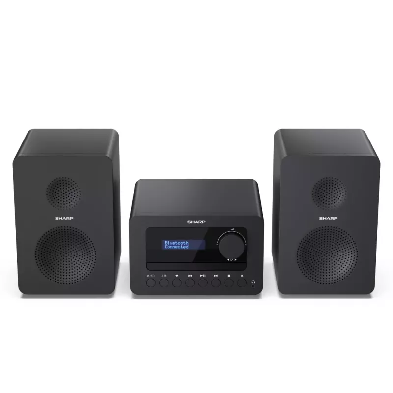 Sharp TOKYO DAB+ HI-FI Micro Systeem Home-audio-microsysteem 40 W Zwart