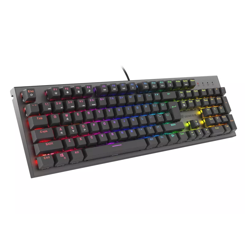 GENESIS Thor 303 toetsenbord gaming USB QWERTY US International zwart
