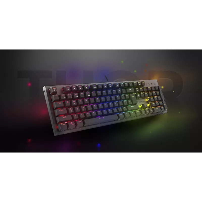GENESIS Thor 303 toetsenbord gaming USB QWERTY US International zwart