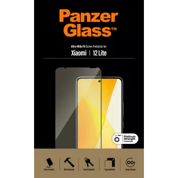 Beeldschermbescherming PanzerGlass Xiaomi 12 Lite Ultra-Wide Fit, kras- en stootvast