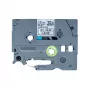 Brother TZE-MPSL31 labelband, zwart op zilver