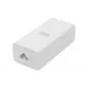 DIGITUS Gigabit Ethernet PoE+ injector 802.3at, 30 W, kleine behuizing, wit