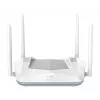 D-Link EAGLE PRO AI AX3200 smart router, Wi-Fi 6 (802.11ax), dualband (2,4 GHz / 5 GHz), Ethernet LAN, wit, desktop-/staafrouter