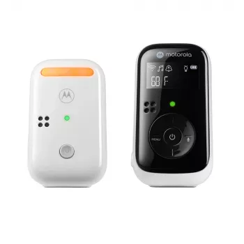 Motorola | audio babyfoon | PIP11 | verlicht lcd-display; verlicht lcd-display; nachtlampje; kamertemperatuurmonitoring; instelbare C° en F° tempe