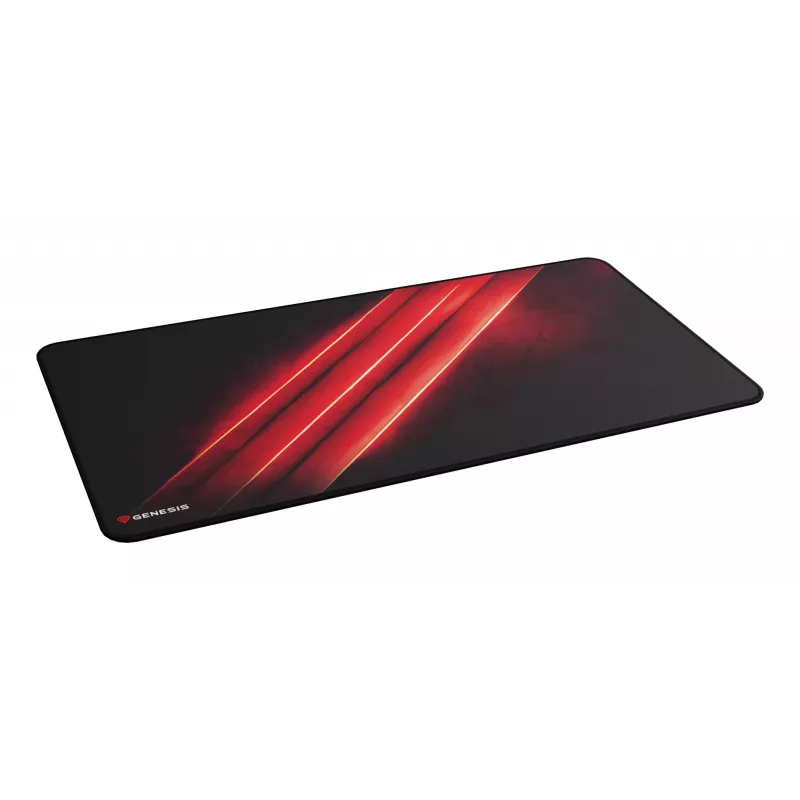 GENESIS Carbon 500 Maxi Flash G2 gaming-muismat zwart, rood