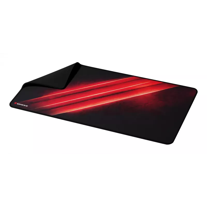 GENESIS Carbon 500 Maxi Flash G2 gaming-muismat zwart, rood