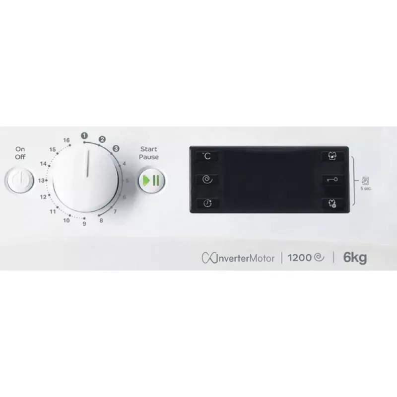 Indesit MTWSE 61294 WK EE wasmachine frontlader 6 kg 1151 t/min wit