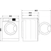 Indesit MTWSE 61294 WK EE wasmachine frontlader 6 kg 1151 t/min wit