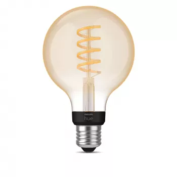 Slimme lamp Philips G93 Globe E27 — LED 7 W, Bluetooth & Zigbee, 95×150 mm