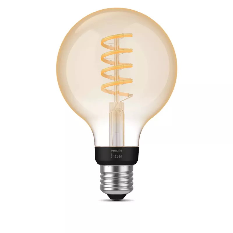 Slimme lamp Philips G93 Globe E27 — LED 7 W, Bluetooth & Zigbee, 95×150 mm