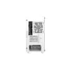 PC-behuizing DeepCool CC360 WH ARGB mini tower wit — Micro-ATX/Mini-ITX, gehard glas, 2x 3,5 inch + 3x 2,5 inch, 2x 120 mm frontventilator