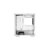 PC-behuizing DeepCool CC360 WH ARGB mini tower wit — Micro-ATX/Mini-ITX, gehard glas, 2x 3,5 inch + 3x 2,5 inch, 2x 120 mm frontventilator