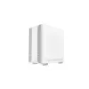 PC-behuizing DeepCool CC360 WH ARGB mini tower wit — Micro-ATX/Mini-ITX, gehard glas, 2x 3,5 inch + 3x 2,5 inch, 2x 120 mm frontventilator