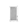 PC-behuizing DeepCool CC360 WH ARGB mini tower wit — Micro-ATX/Mini-ITX, gehard glas, 2x 3,5 inch + 3x 2,5 inch, 2x 120 mm frontventilator