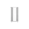 PC-behuizing DeepCool CC360 WH ARGB mini tower wit — Micro-ATX/Mini-ITX, gehard glas, 2x 3,5 inch + 3x 2,5 inch, 2x 120 mm frontventilator