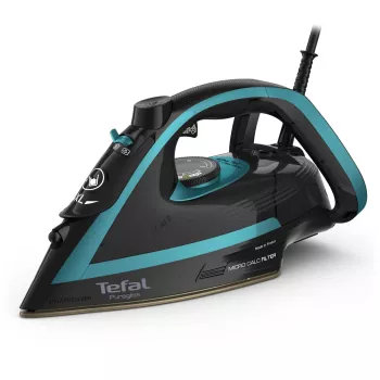 Tefal Puregliss FV8066 stoomstrijkijzer Durilium AirGlide Autoclean-strijkzool 3000 W zwart, blauw