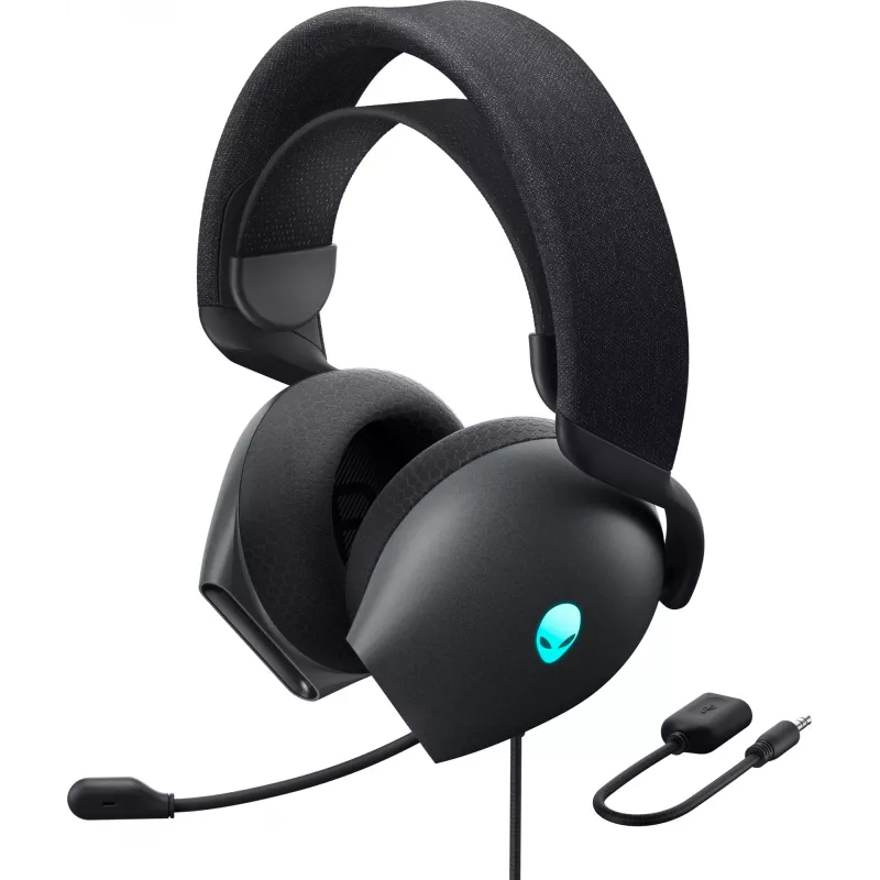 Alienware AW520H headset bedrade gaming-headset met hoofdband grijs