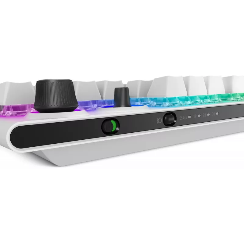 Alienware Tri-Mode AW920K toetsenbord gaming USB + RF draadloos + Bluetooth wit