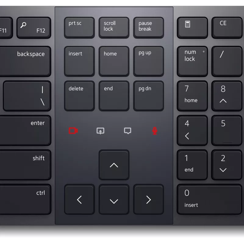 DELL Pro Premium Collaboration-toetsenbord - KB900 - US International (QWERTY)