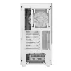 DeepCool CH560 Digital WH Mid-Tower pc-behuizing, E-ATX/ATX, gehard glas, 3x 140 mm ARGB-ventilatoren, digitaal statusscherm, USB-C, wit