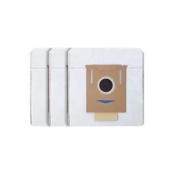 Stofzakken voor robotstofzuiger Ecovacs DDB030016, wit, 3-pack