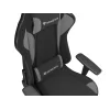 PC gaming stoel GENESIS NITRO 440 G2 gevoerde zitting zwart grijs max. 120 kg
