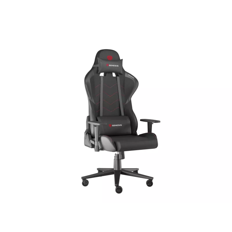 GENESIS Nitro 550 G2 universele gaming stoel gevoerde zitting zwart