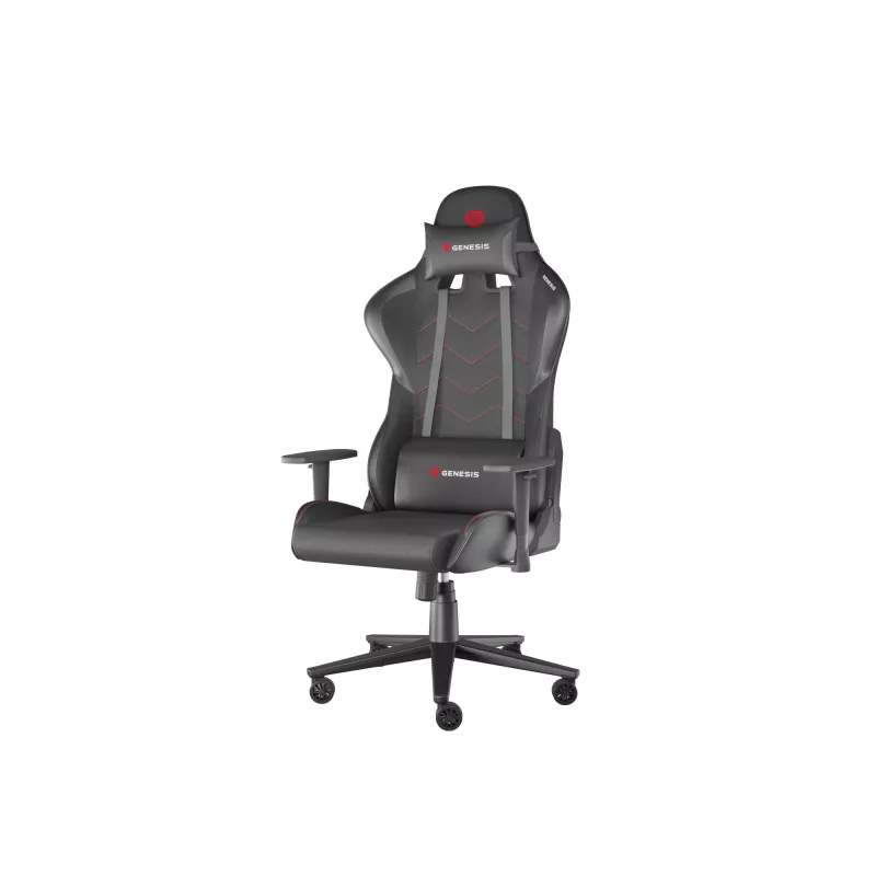 GENESIS Nitro 550 G2 universele gaming stoel gevoerde zitting zwart