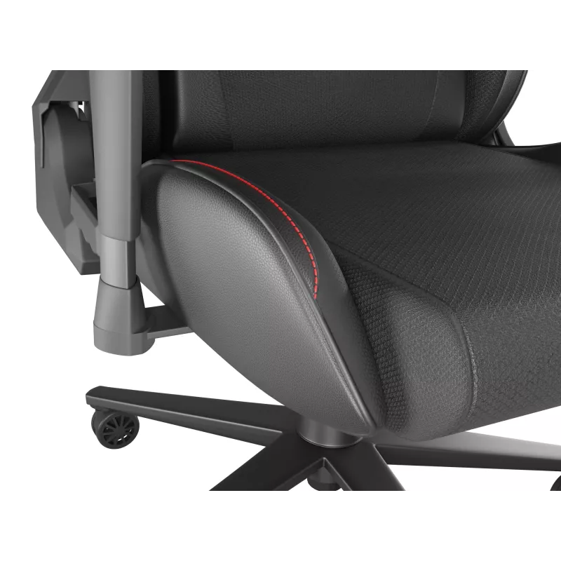 GENESIS Nitro 550 G2 universele gaming stoel gevoerde zitting zwart
