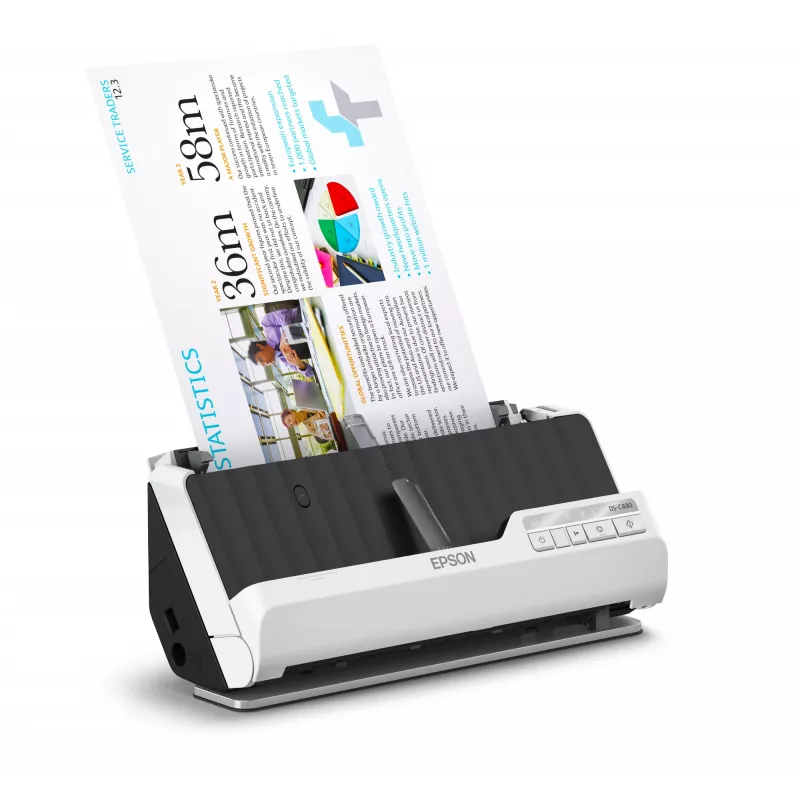 Epson DS-C490 ADF + documentinvoerscanner 600 x 600 DPI A4 zwart, wit