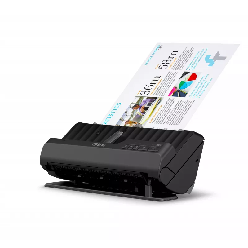 Epson ES-C320W ADF + documentinvoerscanner 600 x 600 DPI A4 zwart