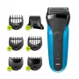 Braun Series 3 310BT elektrische scheerapparaat – nat & droog foliescheerapparaat met baardtrimmer-opzetstukken