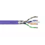 DIGITUS installatiekabel - CAT6 - F/UTP - AWG 23/1 - 100m - paars