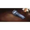 Panasonic ES-RW33 elektrisch foliescheerapparaat, nat en droog, draadloos, uitklapbare trimmer, 30 min gebruiksduur, zwart/zilver