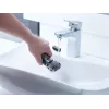 Panasonic ES-RW33 elektrisch foliescheerapparaat, nat en droog, draadloos, uitklapbare trimmer, 30 min gebruiksduur, zwart/zilver