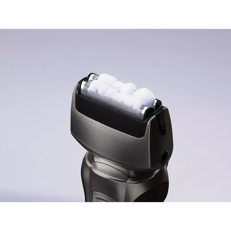 Panasonic ES-RW33 elektrisch foliescheerapparaat, nat en droog, draadloos, uitklapbare trimmer, 30 min gebruiksduur, zwart/zilver