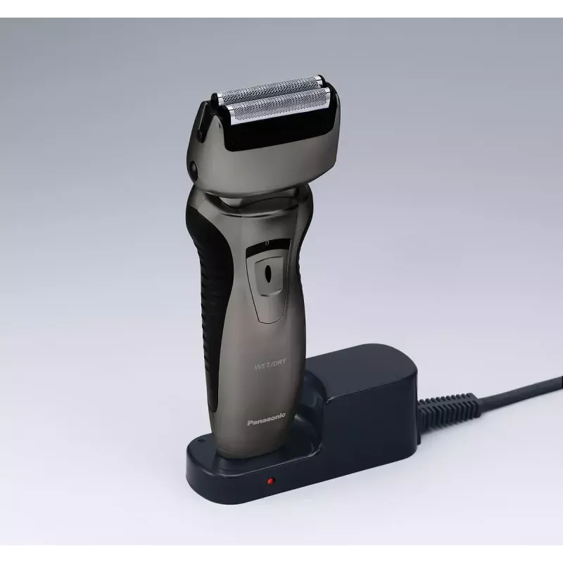 Panasonic ES-RW33 elektrisch foliescheerapparaat, nat en droog, draadloos, uitklapbare trimmer, 30 min gebruiksduur, zwart/zilver