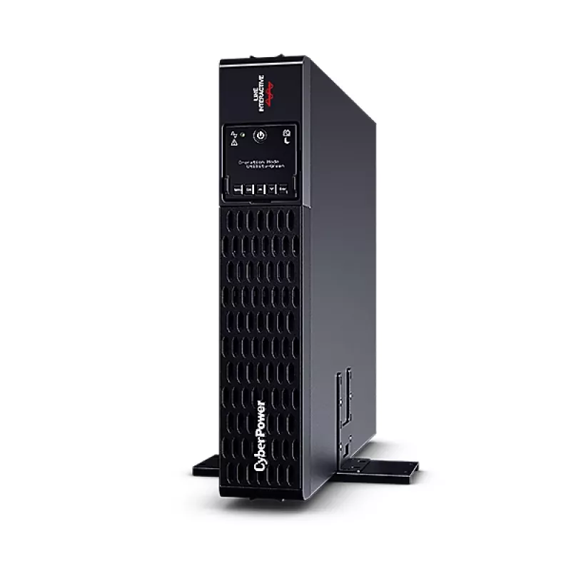 CyberPower PR1500ERTXL2U Professional Rack/Tower XL Line-Interactive UPS, 1500 VA / 1500 W, 2U, zuivere sinusgolf, 10x IEC C13-uitgangen