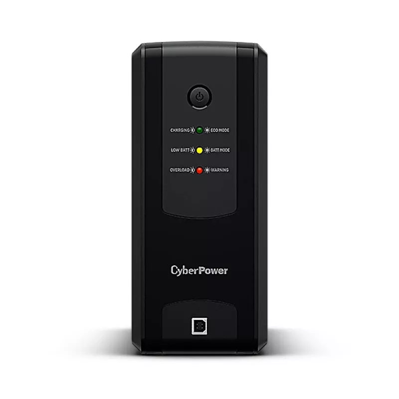 CyberPower UT1050EG line-interactive UPS, 1050 VA (1,05 kVA), 630 W, AVR, Schuko-stopcontacten, toren
