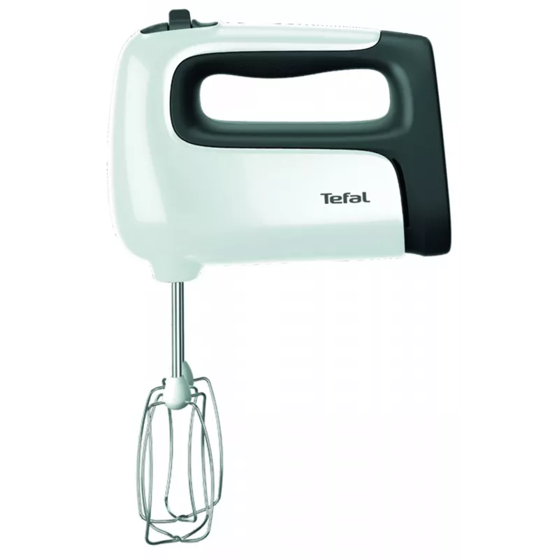 Handmixer Tefal Prep'Mix HT4621 — 500 W, 5 snelheden, metalen garde, wit