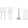 Handmixer Tefal Prep'Mix HT4621 — 500 W, 5 snelheden, metalen garde, wit