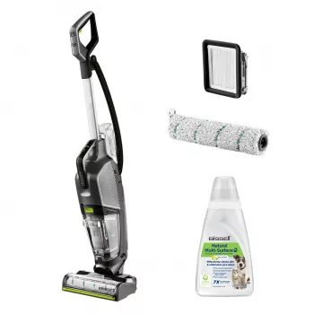 Bissell CrossWave HydroSteam PET Select steelstofzuiger AC droog&nat zakloos 0 L 1100 W grijs