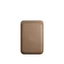 Apple FineWoven Wallet met MagSafe taupe