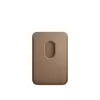 Apple FineWoven Wallet met MagSafe taupe
