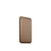Apple FineWoven Wallet met MagSafe taupe